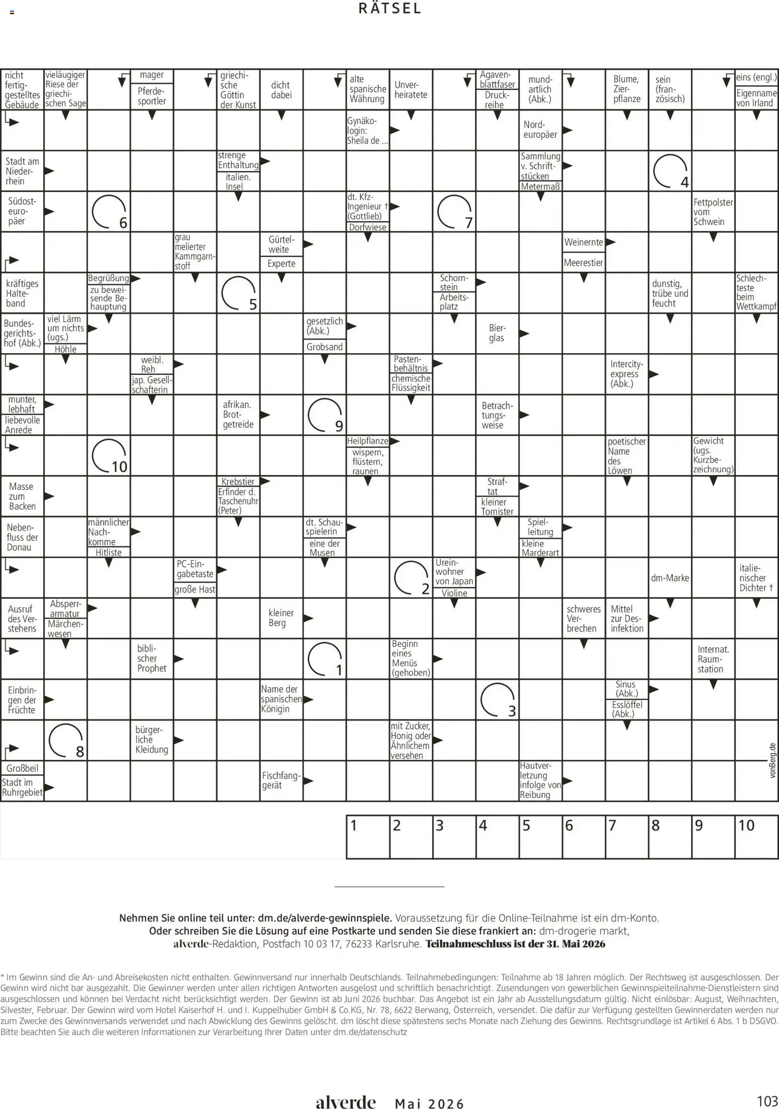 dm drogerie Prospekt 	 – gültig ab 01.05.2026 | Seite: 103 | Produkte: Spiel, Gewicht, Armatur, Gürtel