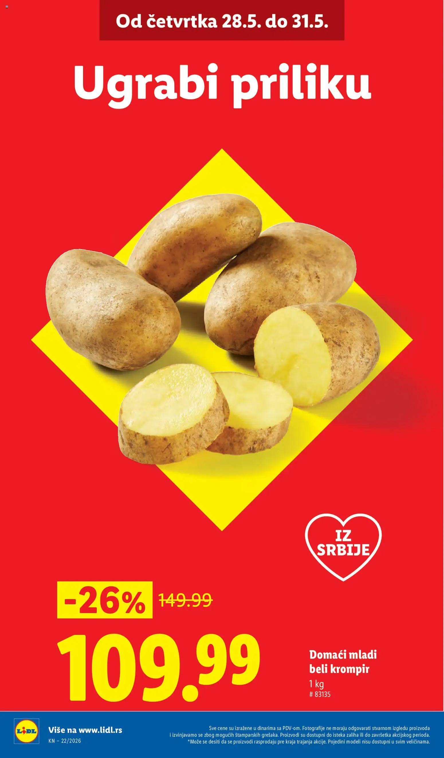 🔔  Lidl katalog od 28.05.2026 🎉 Novi akcijski katalog! | Srbija