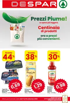 Anteprima del volantino Despar volantino Padova valido a partire dal 17/09/2026