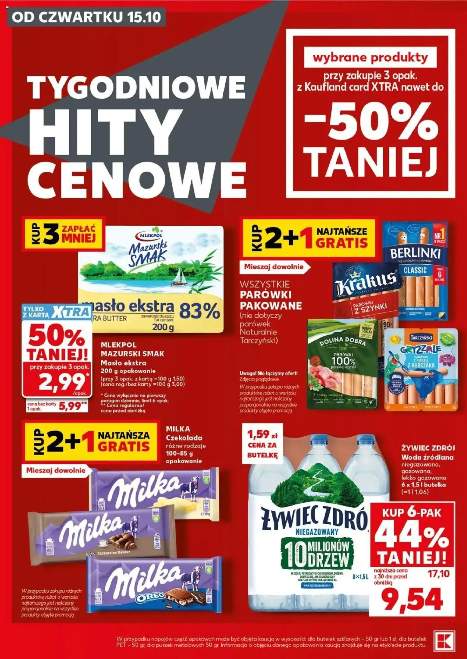 Kaufland aktualna gazetka od 15.10.2026 - od jutra PDF | Strona: 2 | Produkty: Oreo, Parówki, Cappuccino, Masło