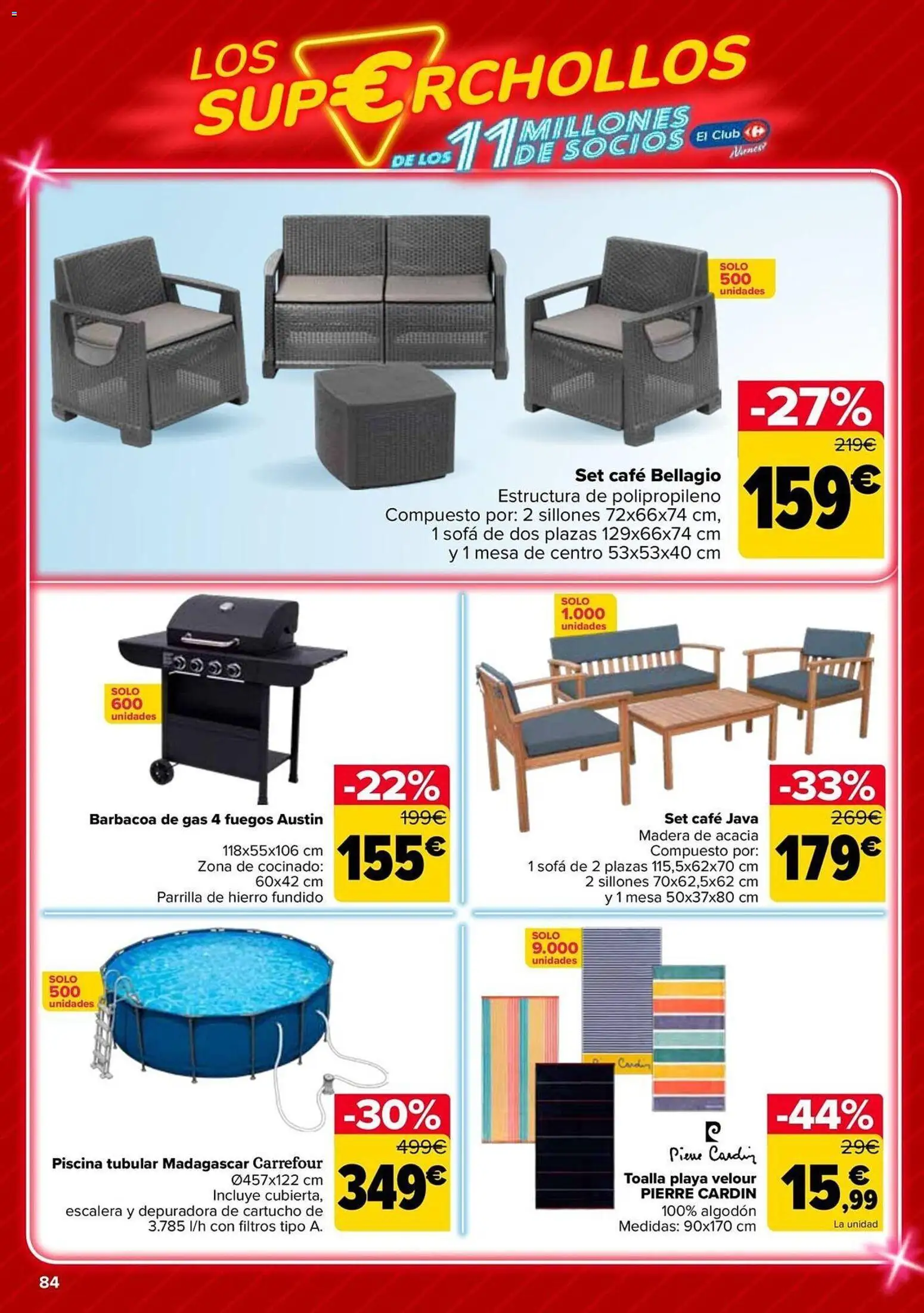 Carrefour folleto │ válido desde el 12.05.2026 | Página: 84 | Productos: Café, Barbacoa, Parrilla, Sofá