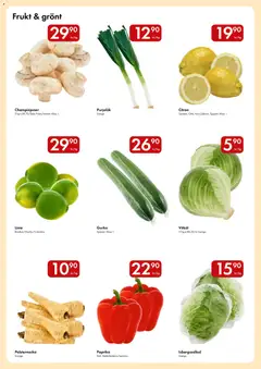 Snabbgross erbjudanden - Förhandsvisning av reklamblad från butik Snabbgross aktuell från 21/09/2026 | Sida: 7 | Produkter: Paprika, Vitkål, Purjolök, Champinjoner