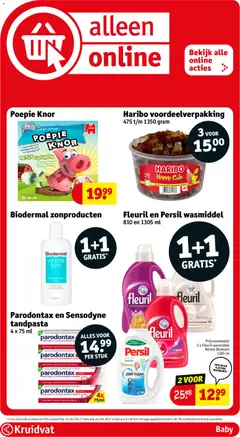 Kruidvat folder week 24 - Voorbeeld van een folder van Kruidvat, geldig van 09.06.2026 | Pagina: 17 | Producten: Snoep, Tandpasta, Wasmiddel, Kan