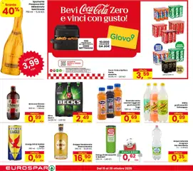 Anteprima del volantino Despar volantino Misano Adriatico valido a partire dal 15/10/2026 | Pagina: 18 | Prodotti: Birra, Spumante, Bibite, Fanta