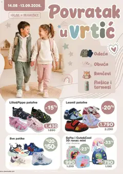 Aksa katalog Povratak u vrtić - pregled Aksa kataloga - važi od 14.08.2026