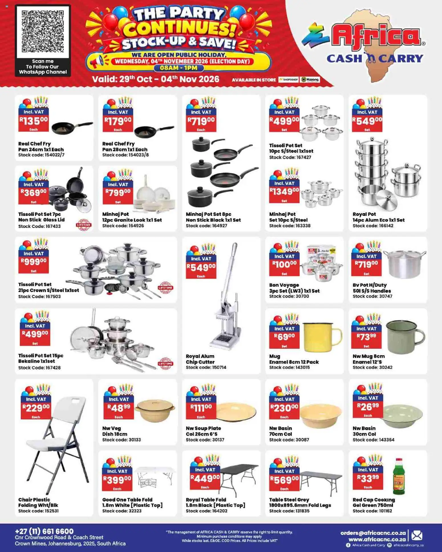 New Africa Cash & Carry catalogue – valid from 29/10/2026 | Page: 44
