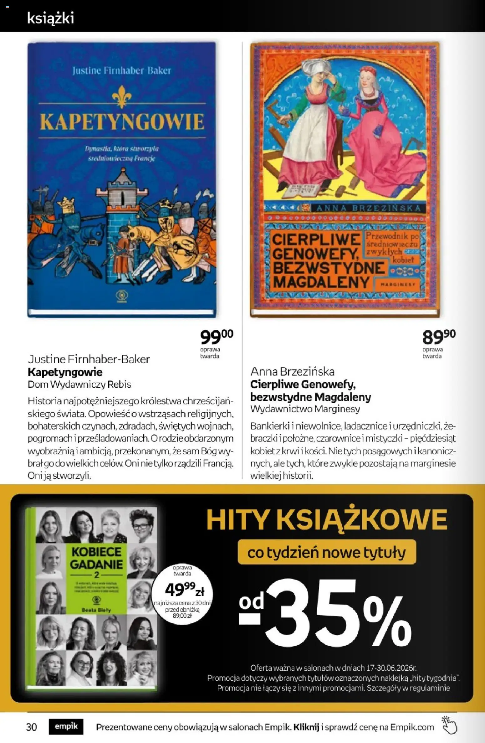 Empik promocje od 17.06.2026 | Strona: 30 | Produkty: Książki