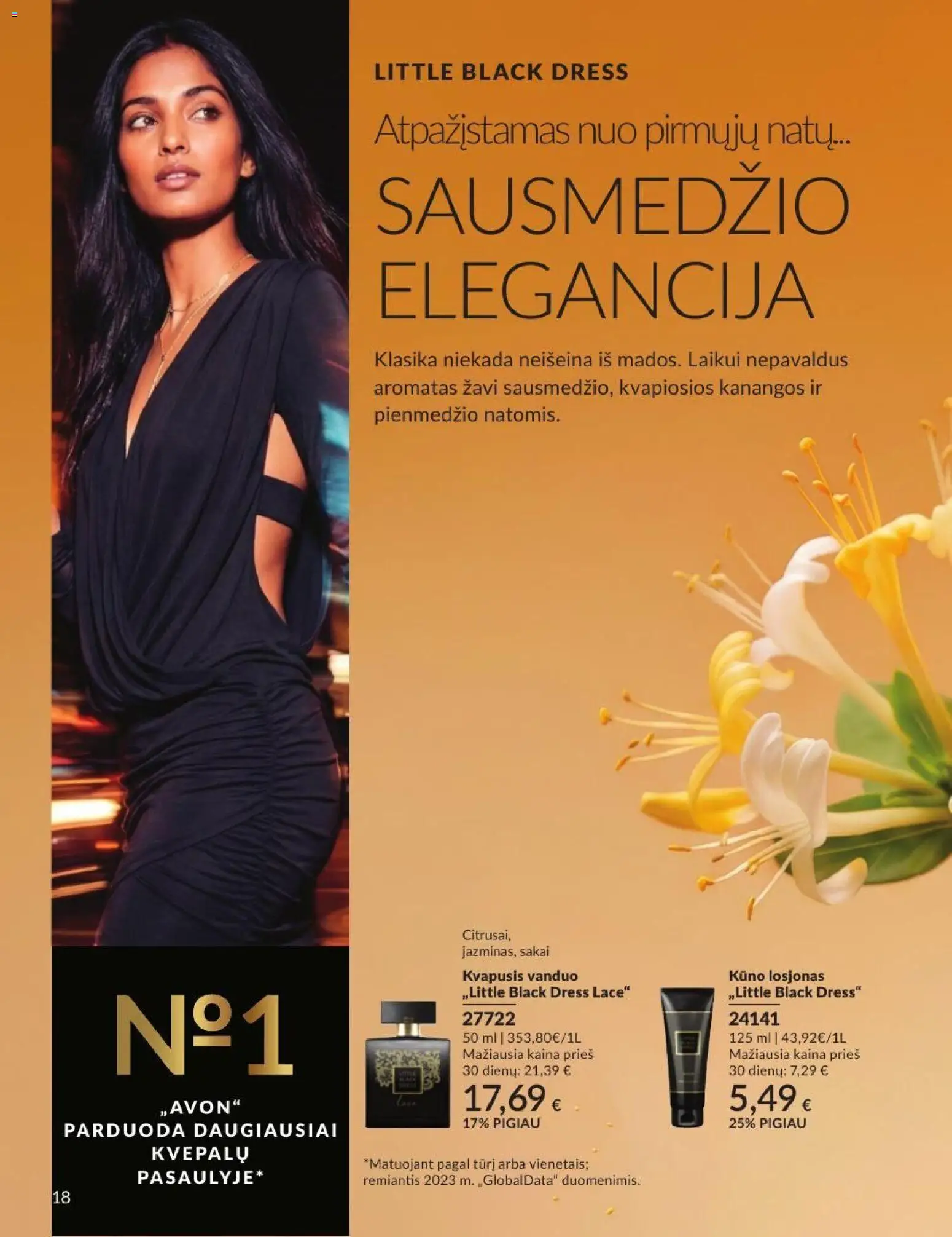 AVON akcijos nuo 2026.09.01 | Puslapis: 18 | Prekių: Kvapusis vanduo, Vanduo