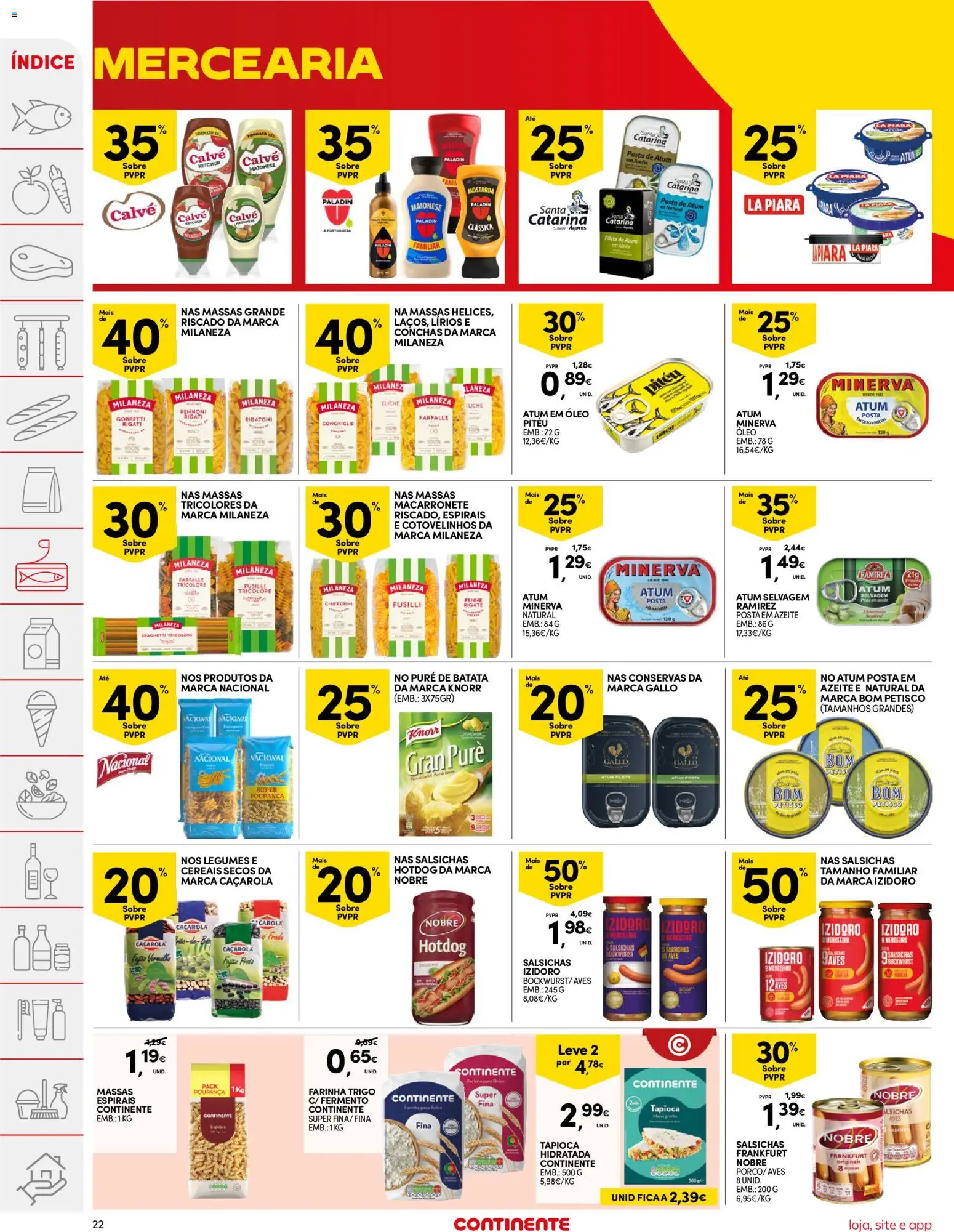 Continente folheto │ válido de 16.06.2026 | Página: 22 | Produtos: Azeite, Óleo, Maionese, Cereais