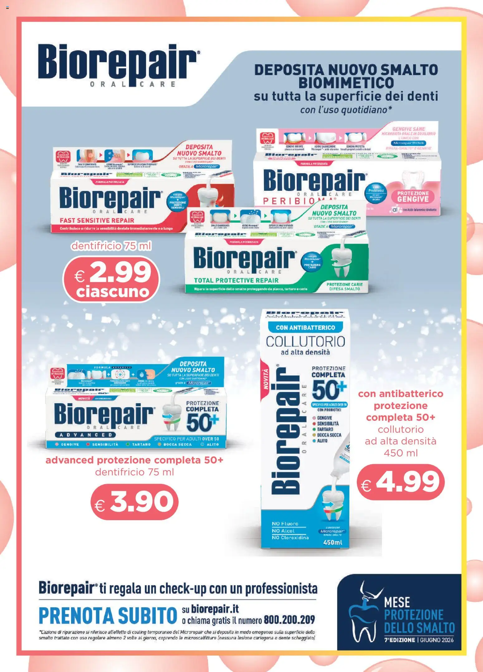 Volantino Acqua e Sapone del 28/06/2026 | Pagina: 12 | Prodotti: Dentifricio, Collutorio