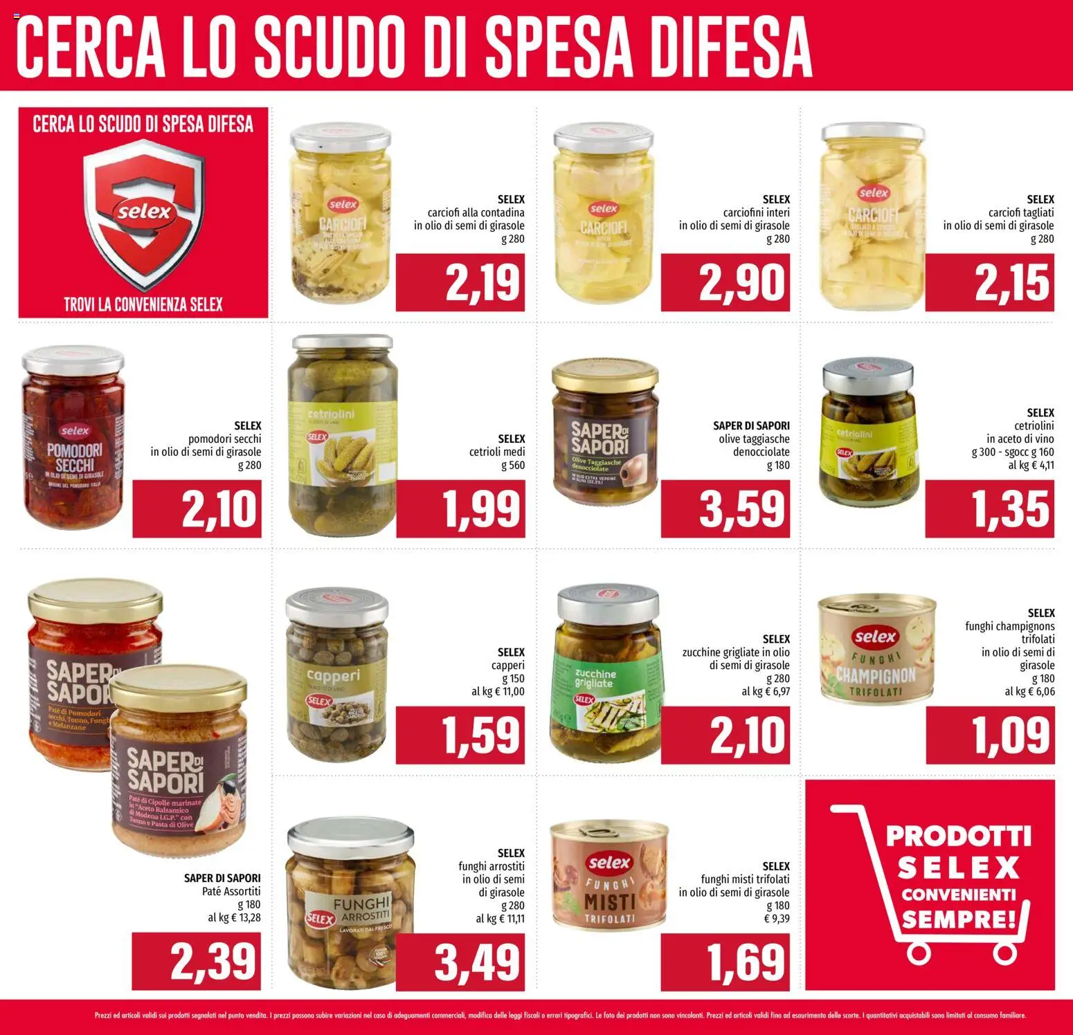 Volantino EMI del 04.06.2026 | Pagina: 16 | Prodotti: Cetrioli, Vino, Aceto, Zucchine