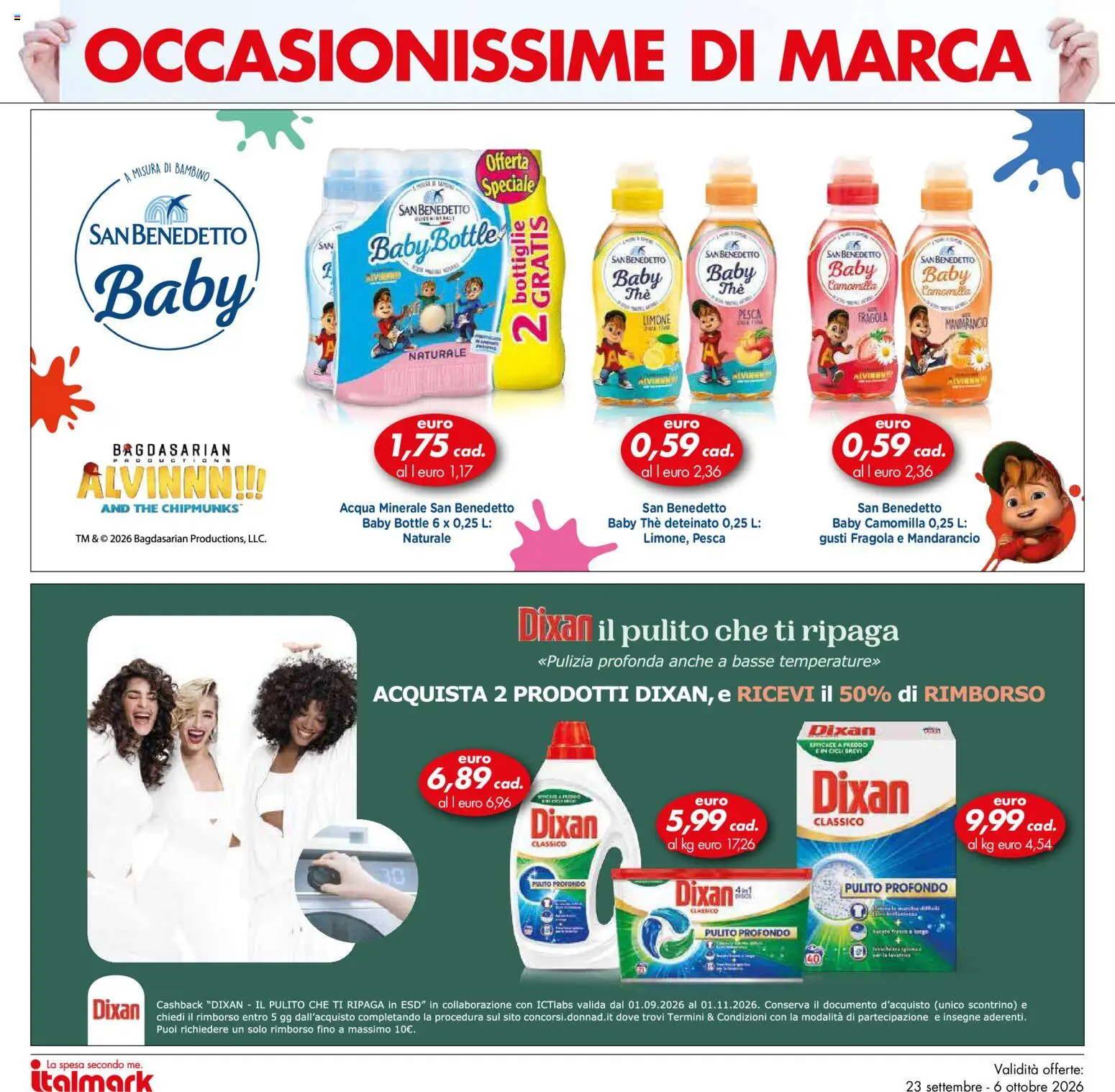Volantino Italmark del 23/09/2026 | Pagina: 12