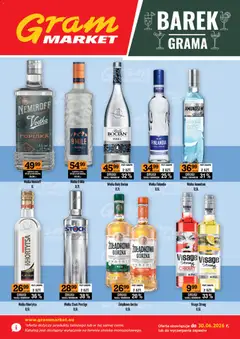 Pogląd oferty "Gram Market gazetka - Barek" - ważna od 01.06.2026 | Strona: 1