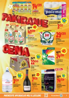 E.leclerc katalog akcije – veljaven od 06.05.2026 | Stran: 3 | Izdelki: Olje, Kuhinjske brisače, Pivo, Voda
