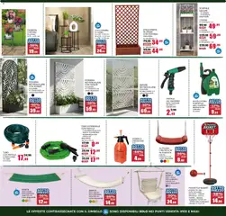 Anteprima del volantino Happy Casa volantino valido a partire dal 13.05.2026 | Pagina: 32 | Prodotti: Altalena, Tubo, Fioriera, Adattatore