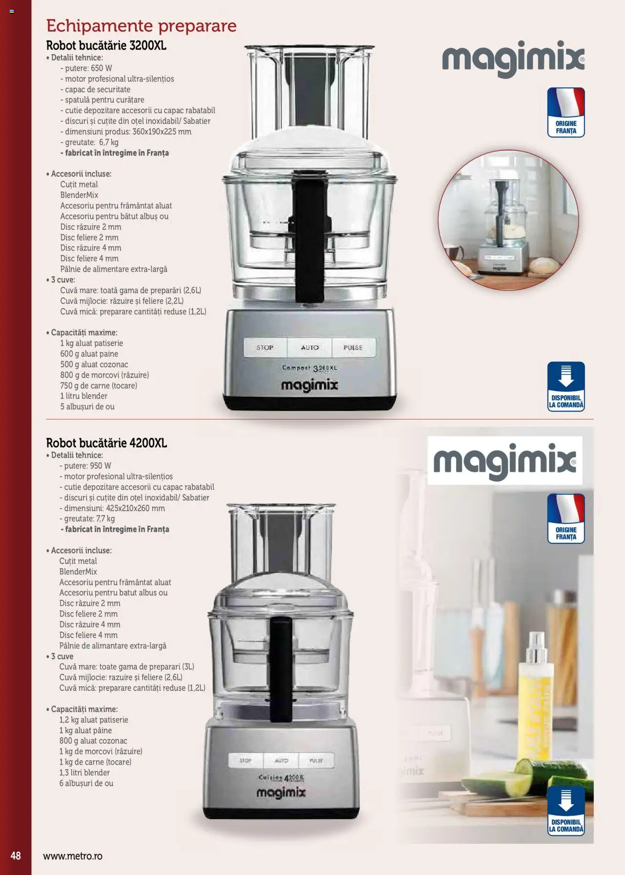Noul catalog Metro – valabil de la 17.09.2025 | Pagină: 48 | Produse: Bucătărie, Pâine, Morcovi, Depozitare