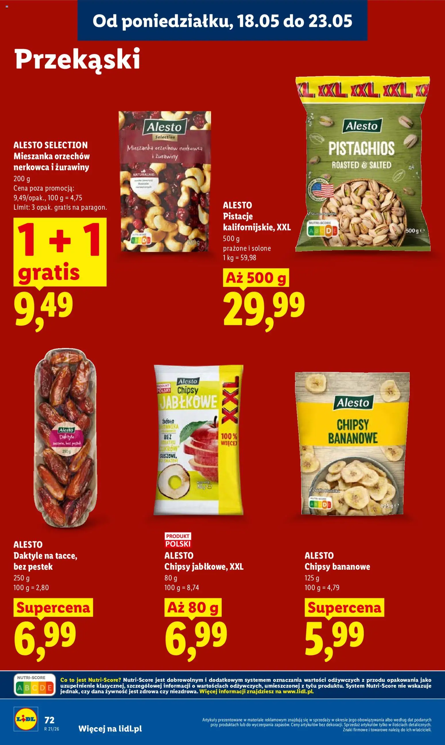 Lidl Polsko leták od 18.05.2026 | Strana: 76 | Produkty: Chipsy