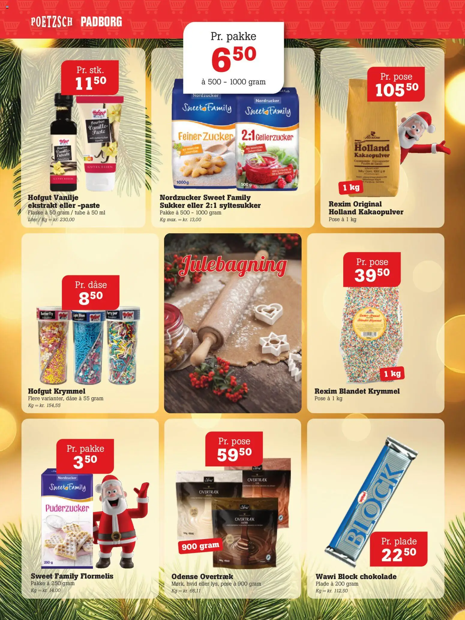 Poetzsch Padborg tilbudsavis – gyldig fra 29/10/2026 | Side: 7 | Produkter: Chokolade, Flormelis, Sukker, Kakaopulver