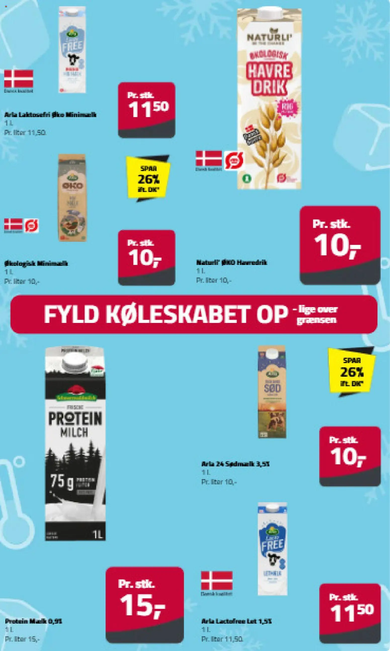 Fleggaard tilbudsavis – gyldig fra 08.06.2026 | Side: 19 | Produkter: Mælk, Havredrik