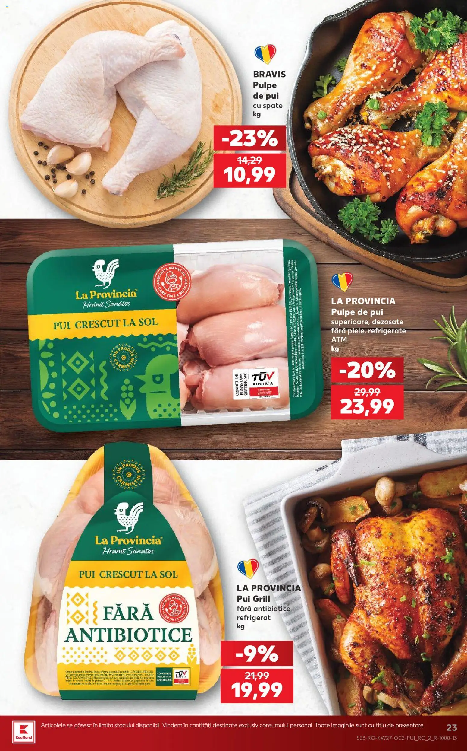 Noul catalog Kaufland – valabil de la 01.07.2026 | Pagină: 23 | Produse: Grill, Hacıyatmaz Kedi Oyuncağı