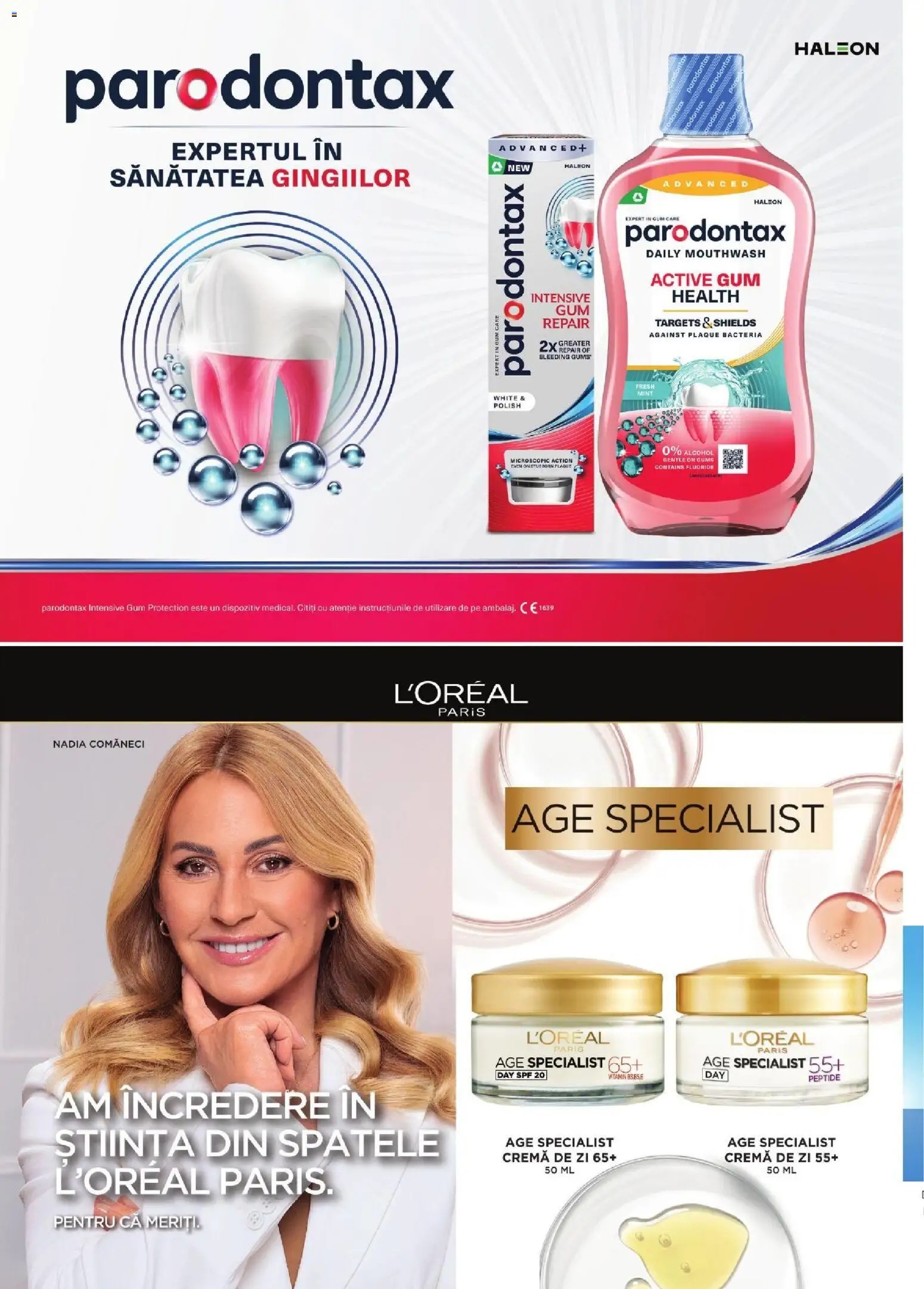 Noul catalog Mega Image – valabil de la 01.10.2026 | Pagină: 2 | Produse: Cremă de zi, Active, Cremă