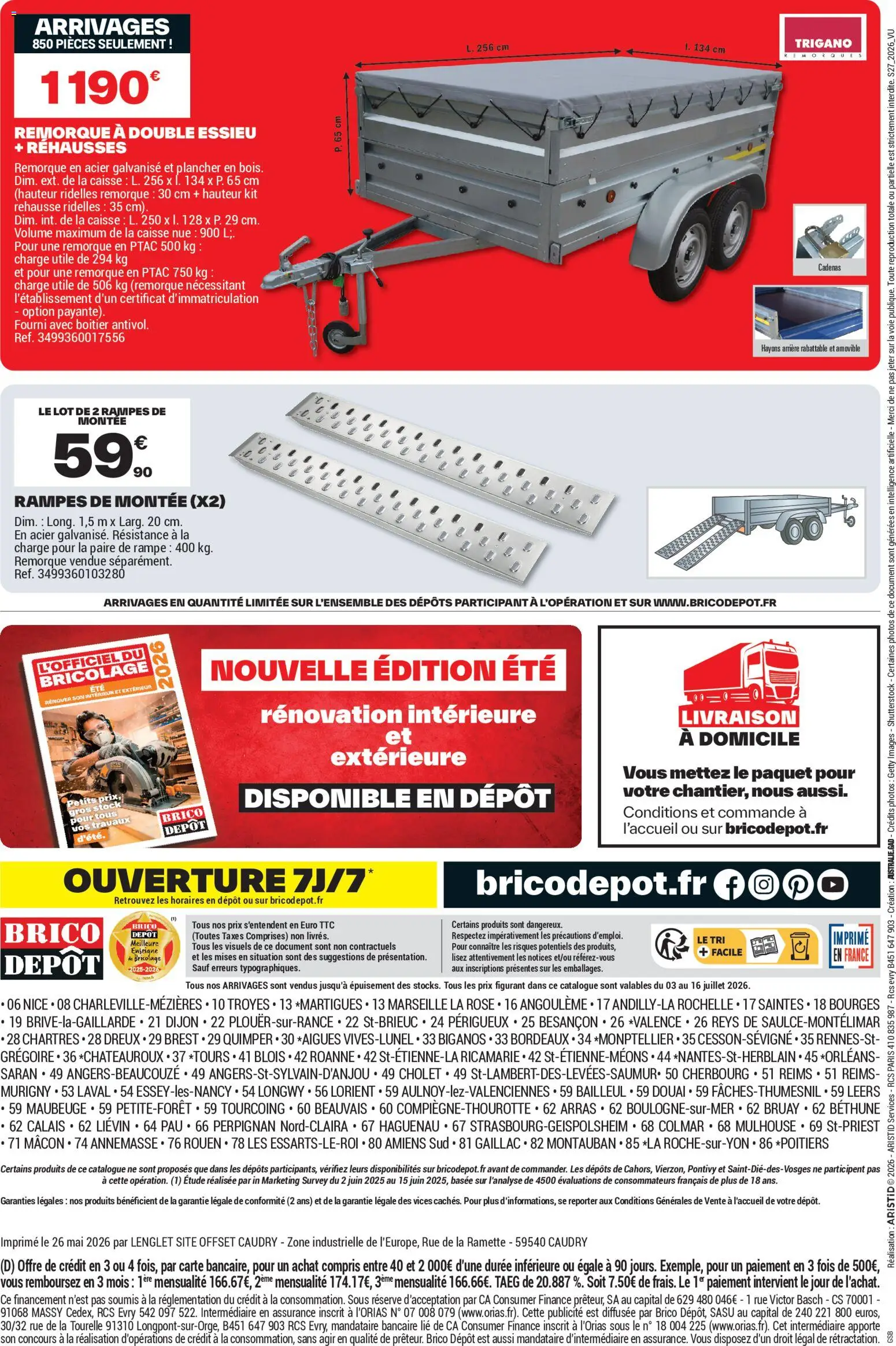 {H1} | Page: 20 | Produits: Remorque