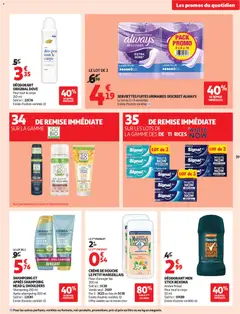 Auchan folder / publicité - Voorbeeld van een folder van Auchan, geldig van 02.06.2026 | Pagina: 39 | Producten: Libacomb, La, Douche, Deodorant