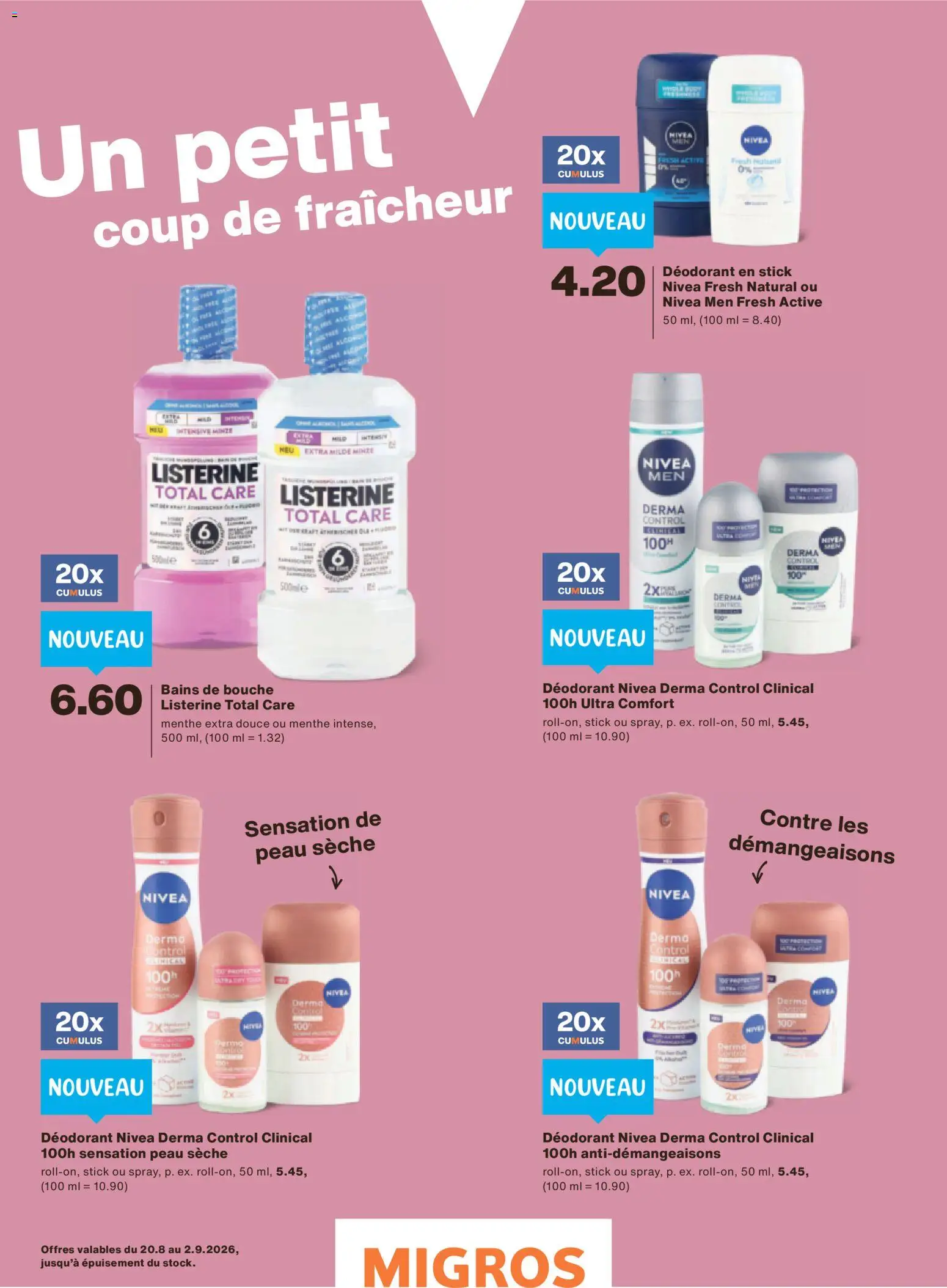 Migros aktionen Magazine FR – gültig ab 19.08.2026 | Seite: 6