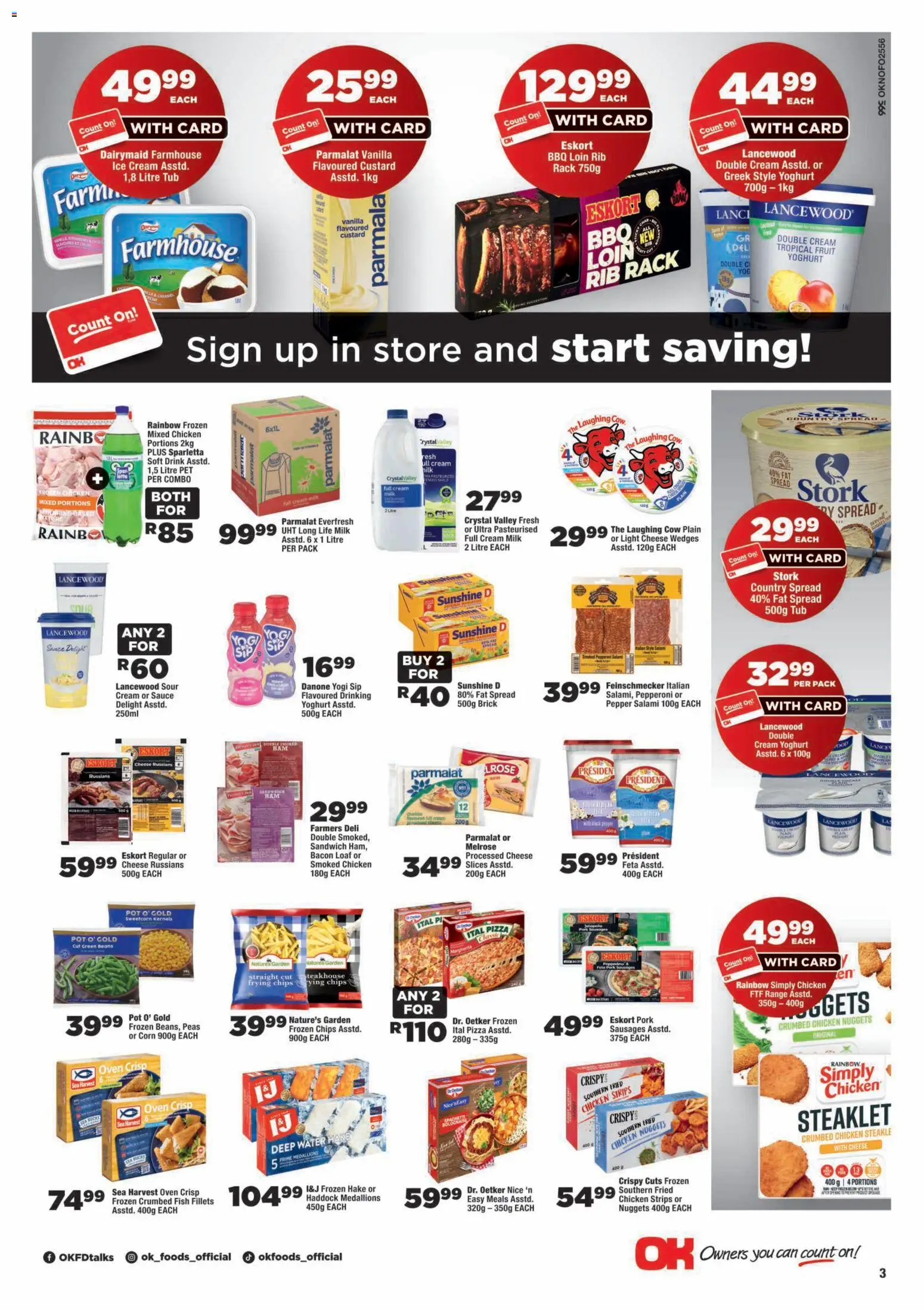 New OK Foods catalogue – valid from 09/09/2026 | Page: 3