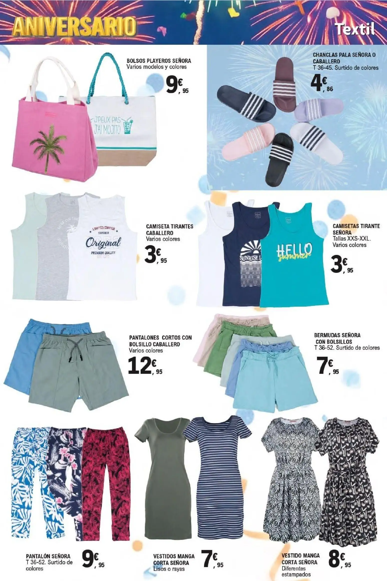 E.Leclerc Aniversario │ válido desde el 13/07/2026 | Página: 41 | Productos: Pantalones, Bermudas