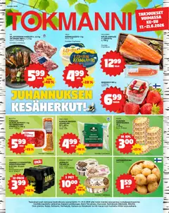 Tokmanni-mainoslehti voimassa 17.06.2026 alkaen