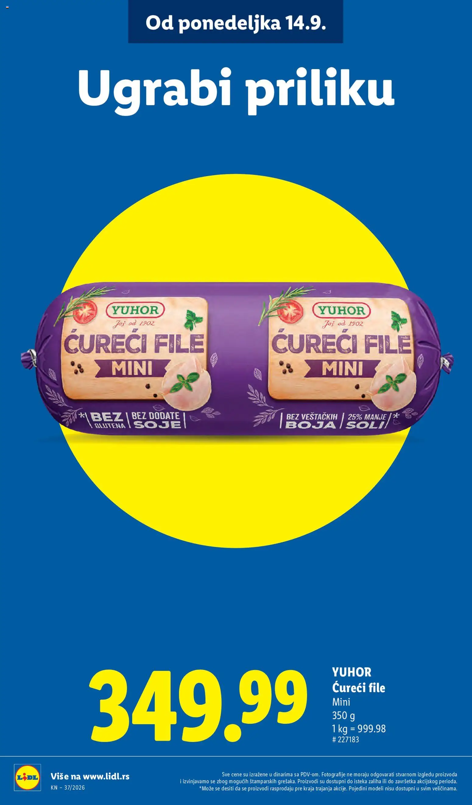 Lidl katalog - važi od 10.09.2026 | Strana: 18