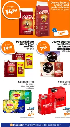 Trekpleister folder - Voorbeeld van een folder van Trekpleister, geldig van 16.06.2026 | Pagina: 53 | Producten: Koffiepads, Koffiebonen, Oploskoffie, Cappuccino