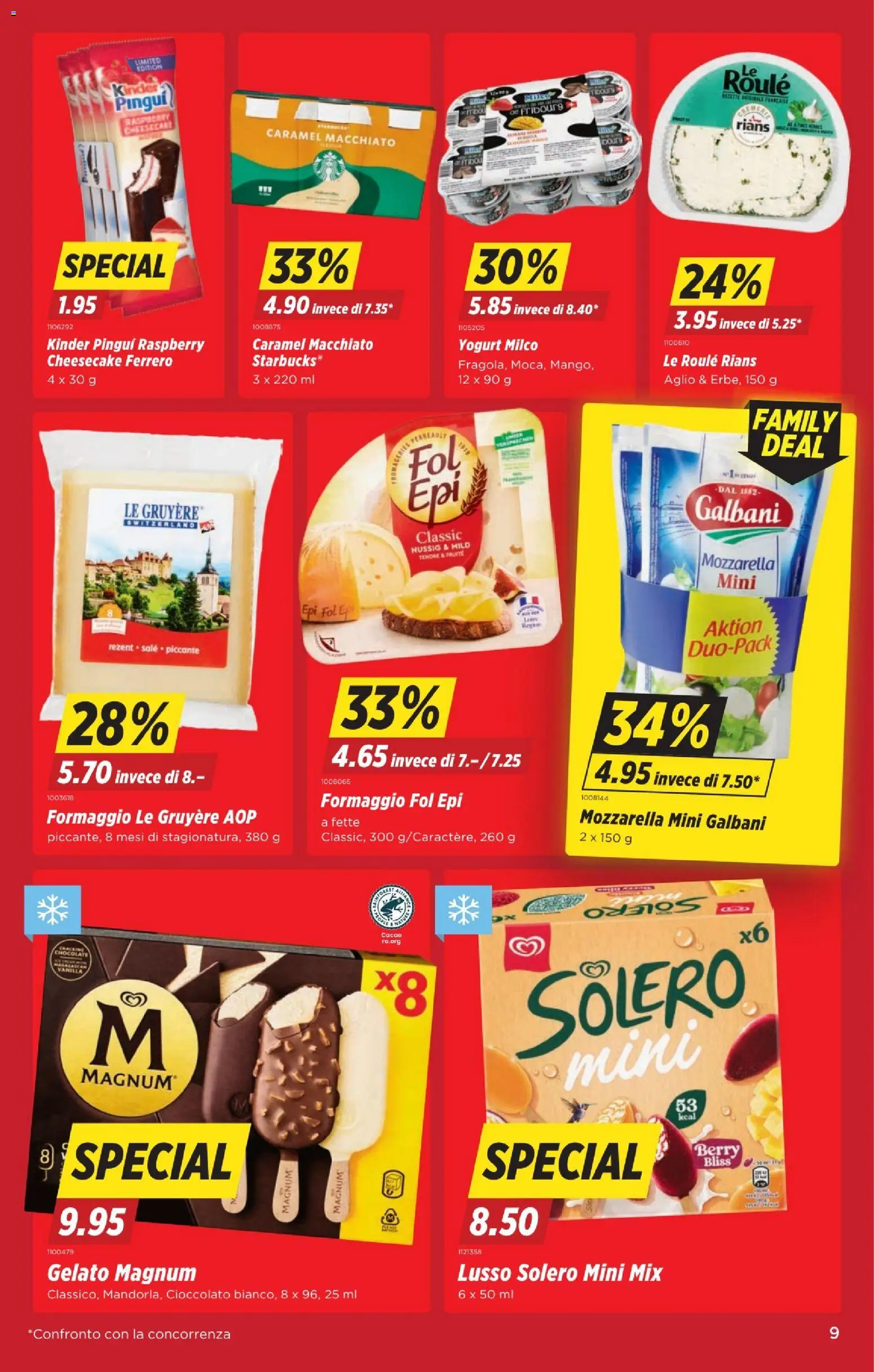 Denner aktionen IT – gültig ab 13.08.2026 | Seite: 9 | Produkte: Magnum