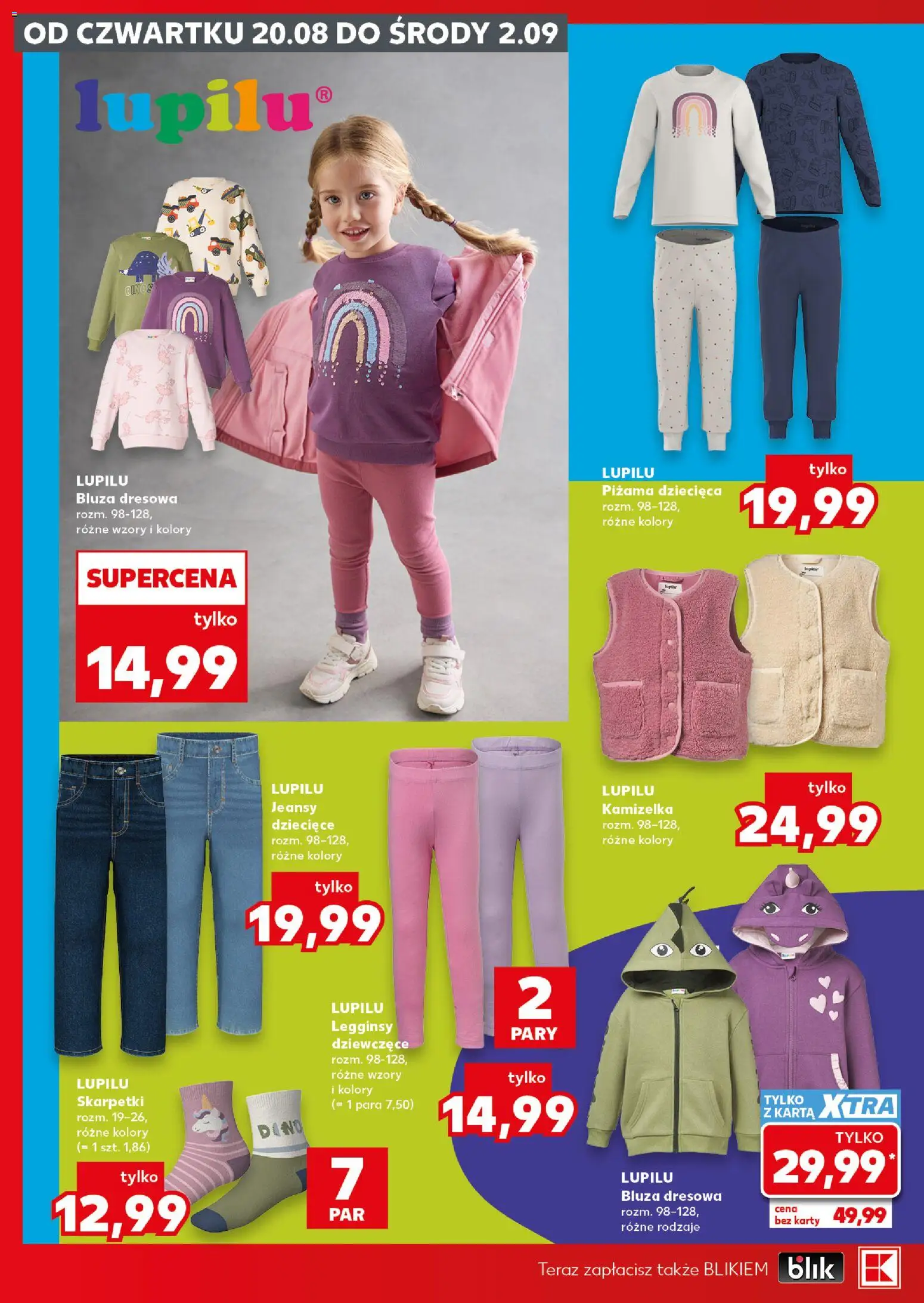 Kaufland Polsko leták - Mocny start od 24.08.2026 | Strana: 28 | Produkty: Karty
