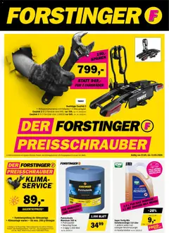 Forstinger Flugblatt ab 27.05.2026 gültig