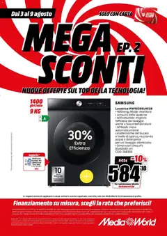 Anteprima del volantino Media World volantino valido a partire dal 03/08/2026 | Pagina: 65