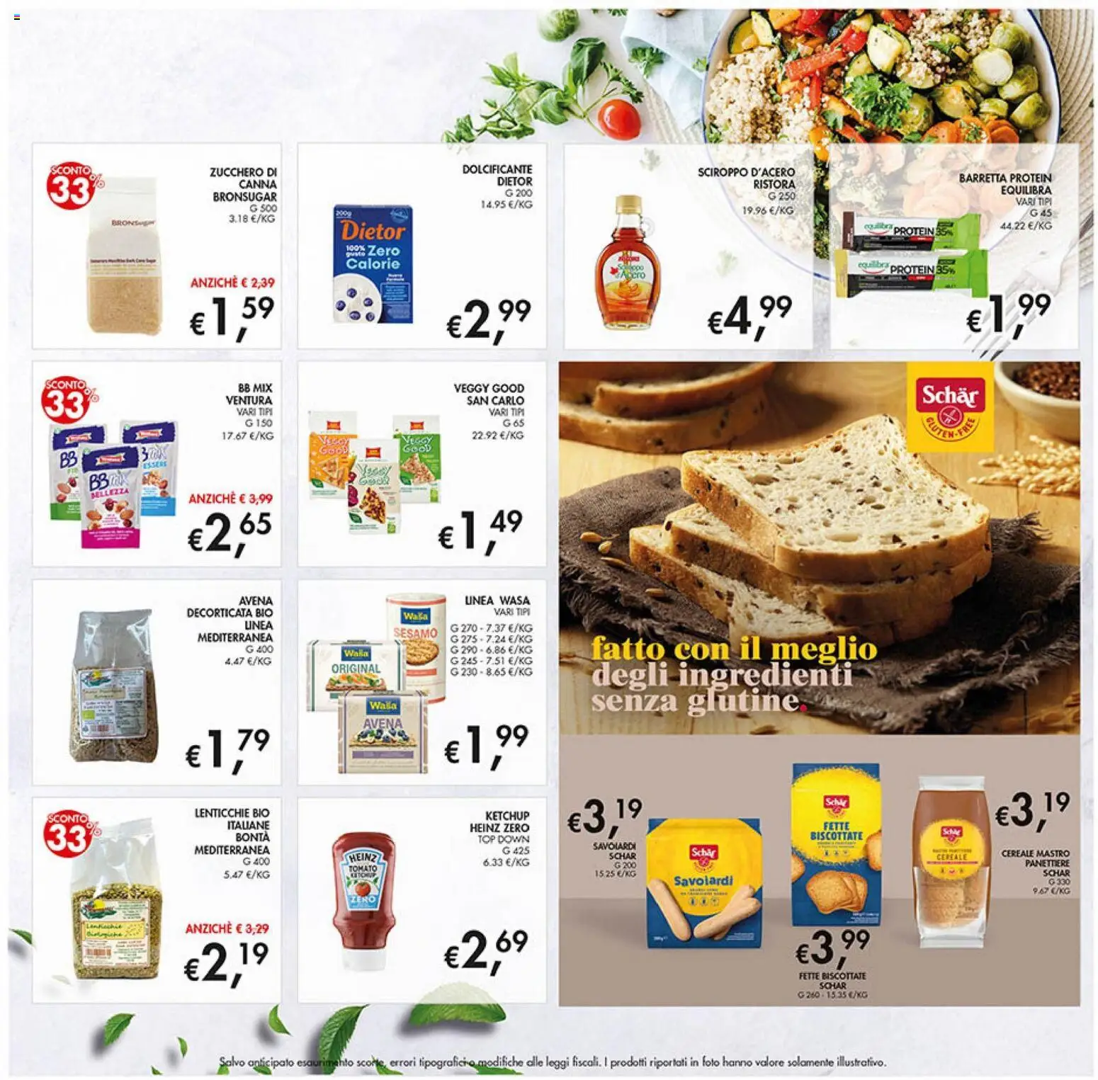 Volantino Coal del 21.05.2026 | Pagina: 21 | Prodotti: Lenticchie, Zucchero, Top, Fette biscottate