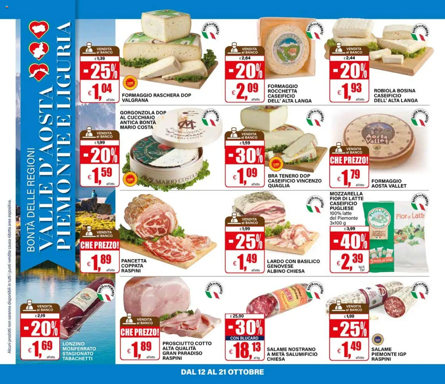 Volantino Il Gigante del 12/10/2026 | Pagina: 24 | Prodotti: Prosciutto Cotto, Lardo, Prosciutto, Gorgonzola