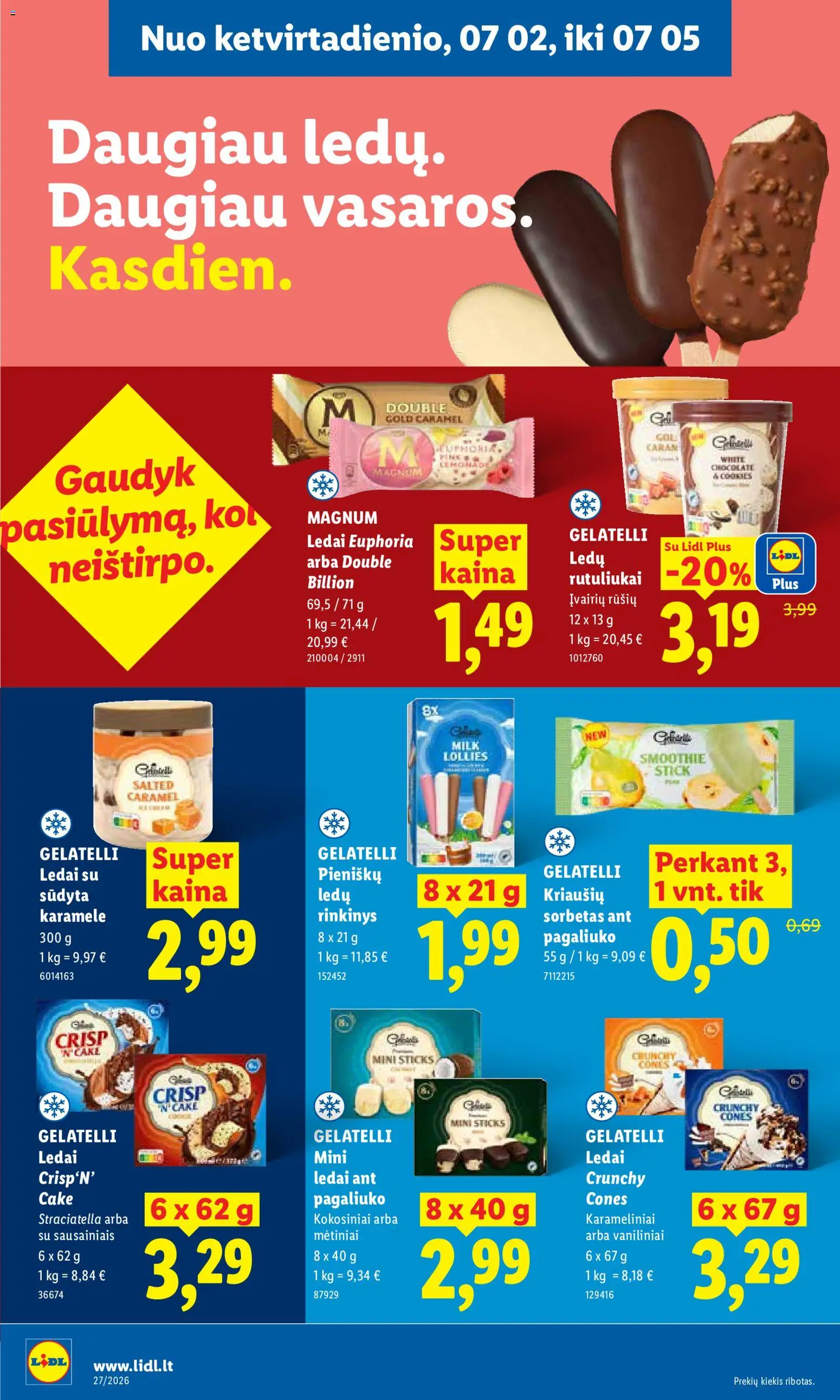 LIDL akcijos nuo 2026.06.29 | Puslapis: 40