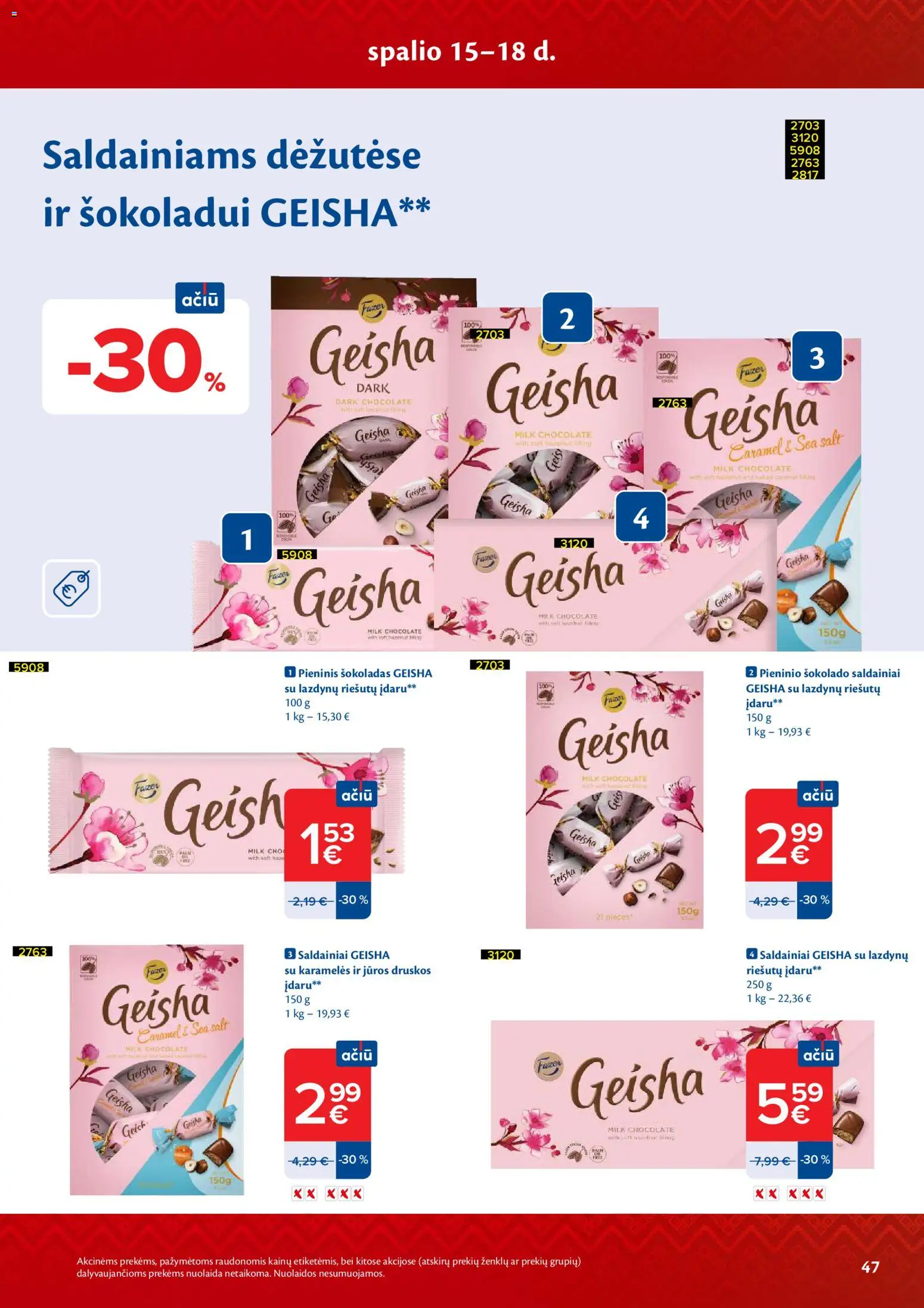 MAXIMA akcijos nuo 2026.10.13 | Puslapis: 47