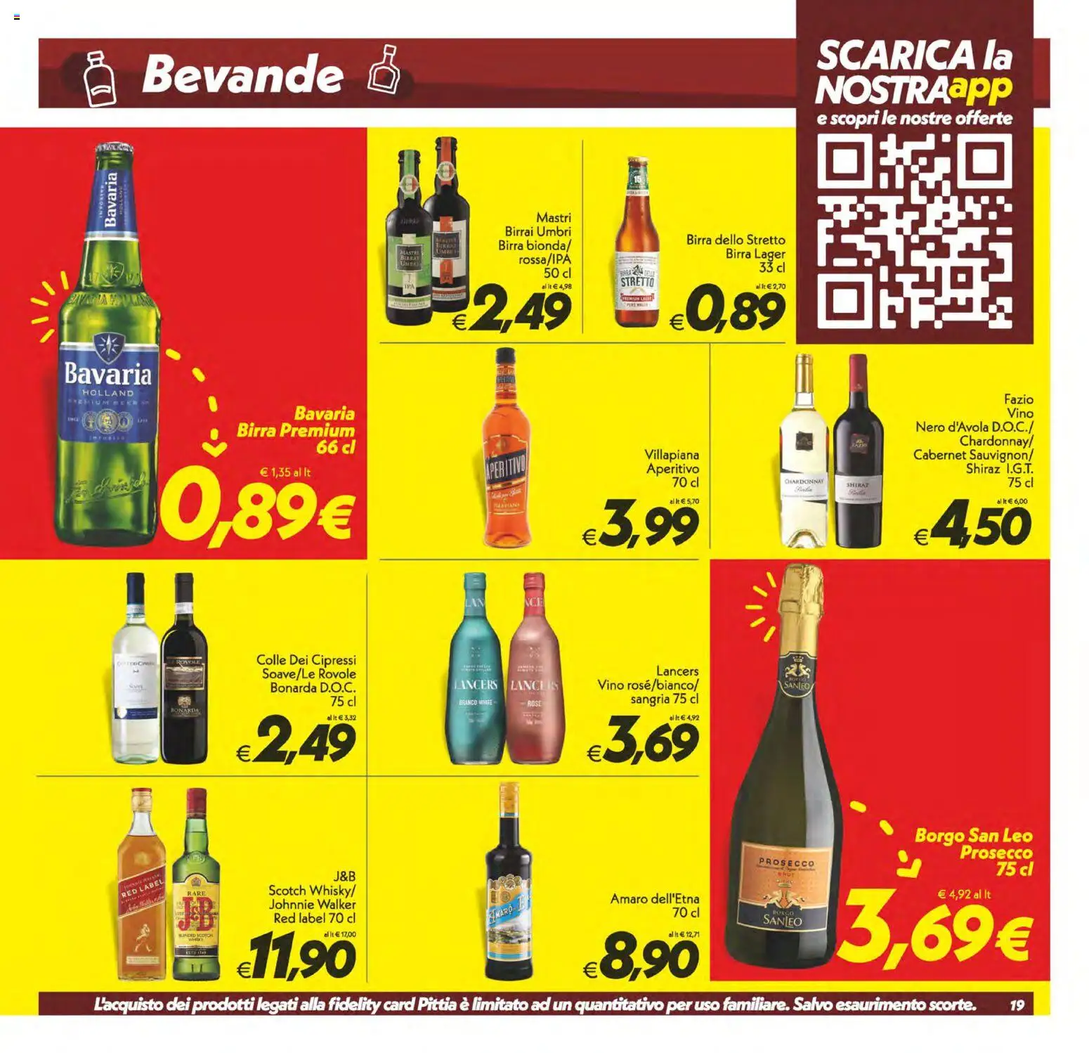 Volantino SuperConveniente del 07.04.2026 | Pagina: 19 | Prodotti: Prosecco, The, Amaro, Aperitivo