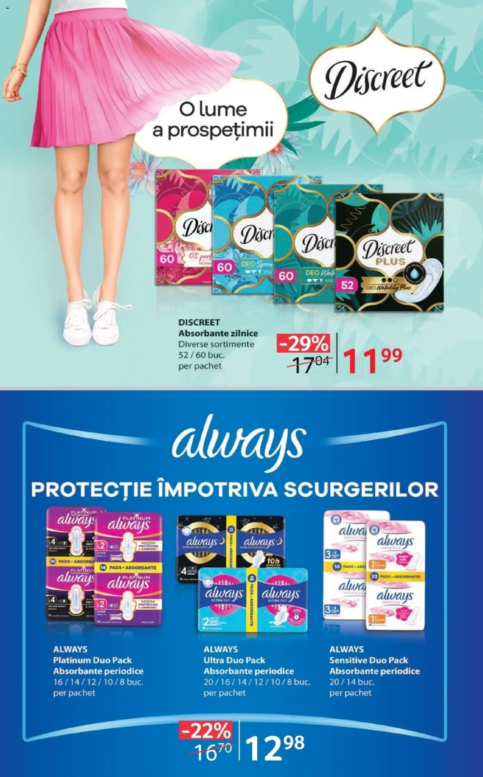 Noul catalog Selgros – valabil de la 16.10.2026 | Pagină: 16 | Produse: Disc, Absorbante, Plus
