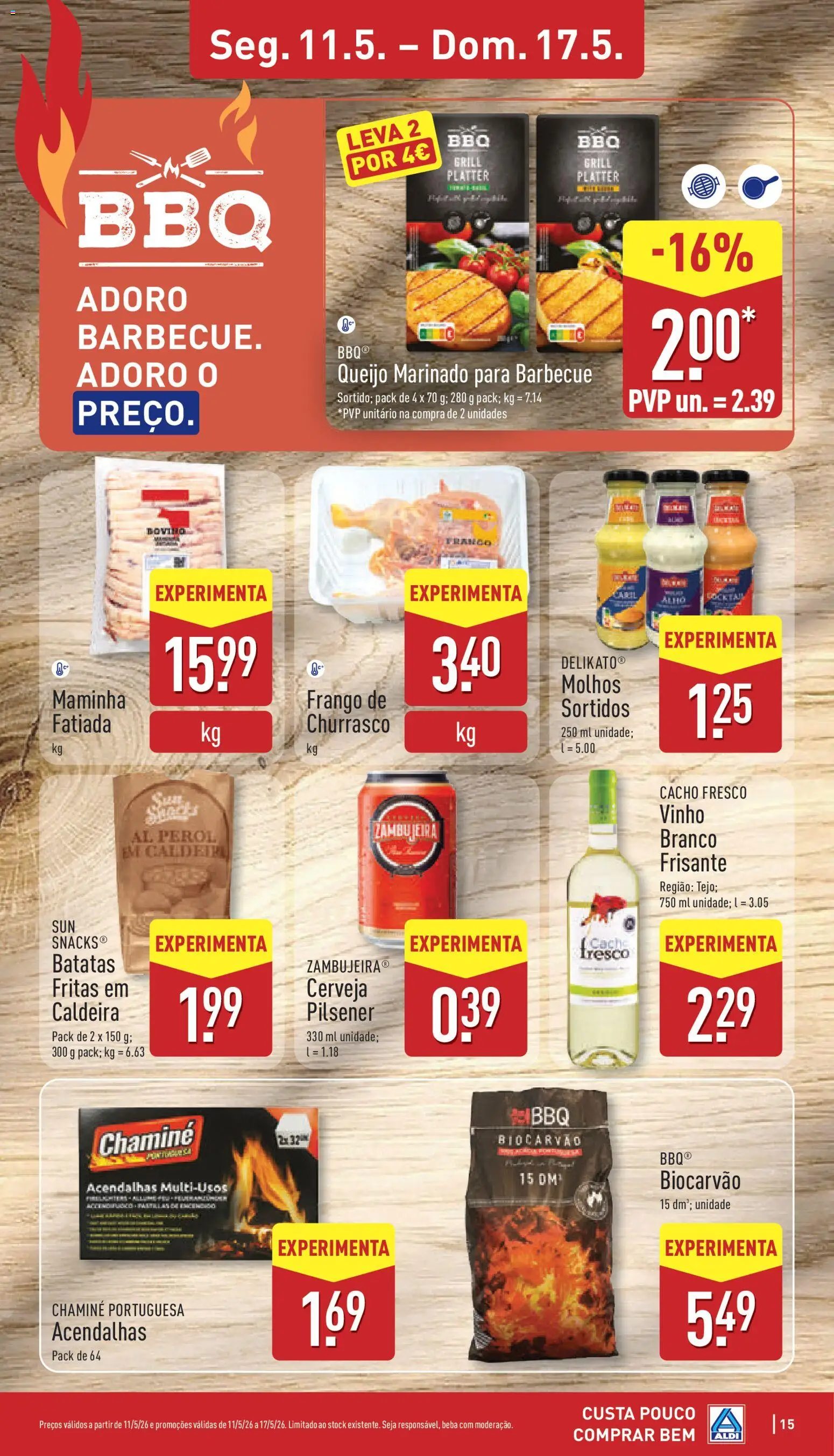 Aldi folheto | 11/05/2026 |  🎉 Como obter um desconto limitado? Poupe ainda hoje! | Portugal