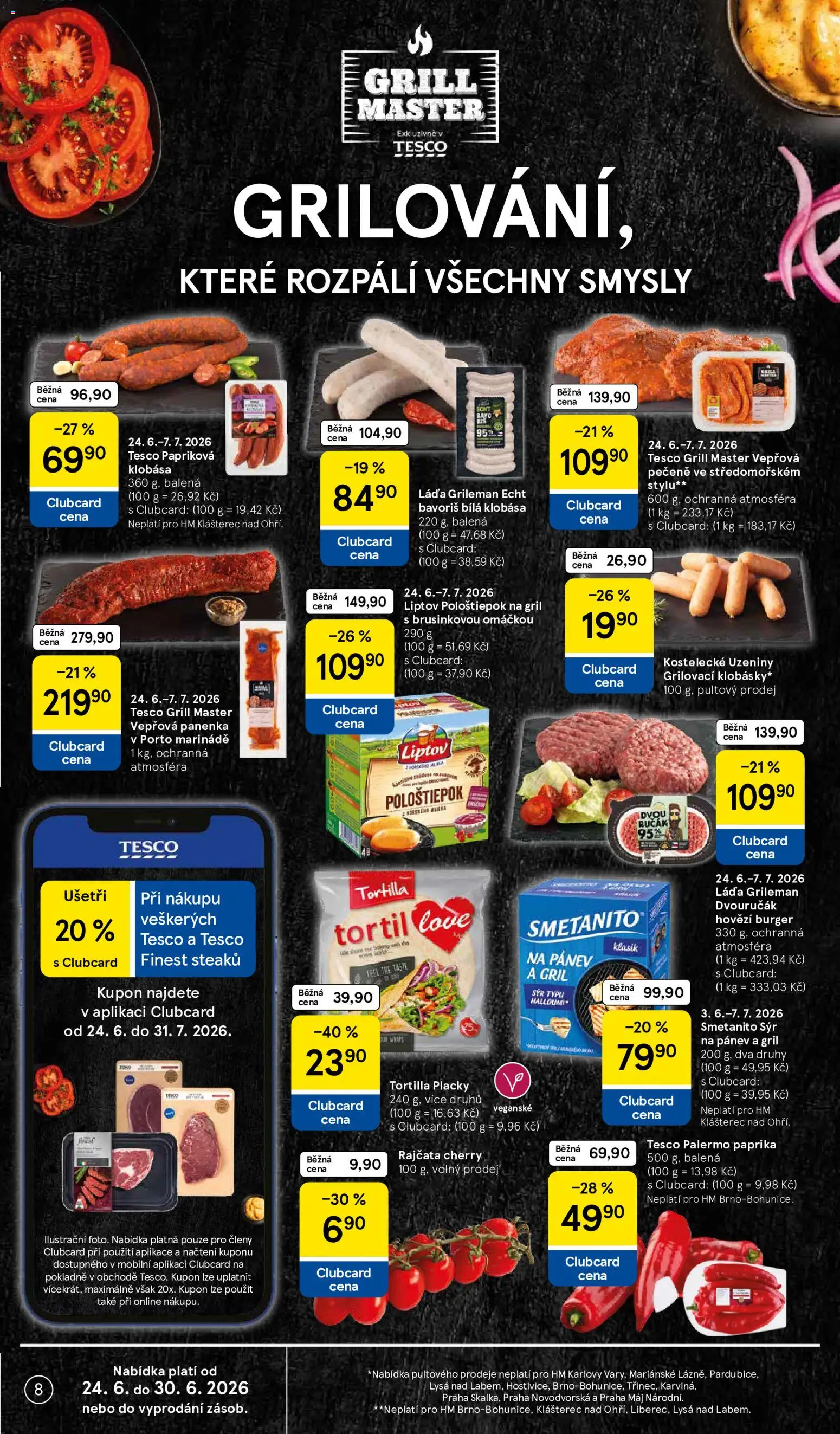 Tesco leták - Hypermarket od 24.06.2026 | Strana: 8