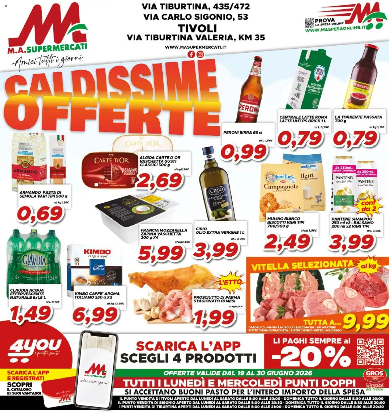 Volantino Ma Supermercati del 19.06.2026 | Pagina: 1