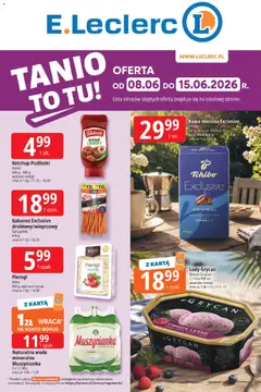 Pogląd oferty "E.Leclerc gazetka - Kłodzko" - ważna od 08.06.2026