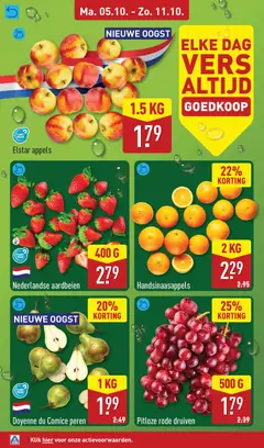 Doyenne du Comice peren, Doyenne du Comice pears - Voorbeeld van een folder van Aldi, geldig van 05-10-2026 | Pagina: 4
