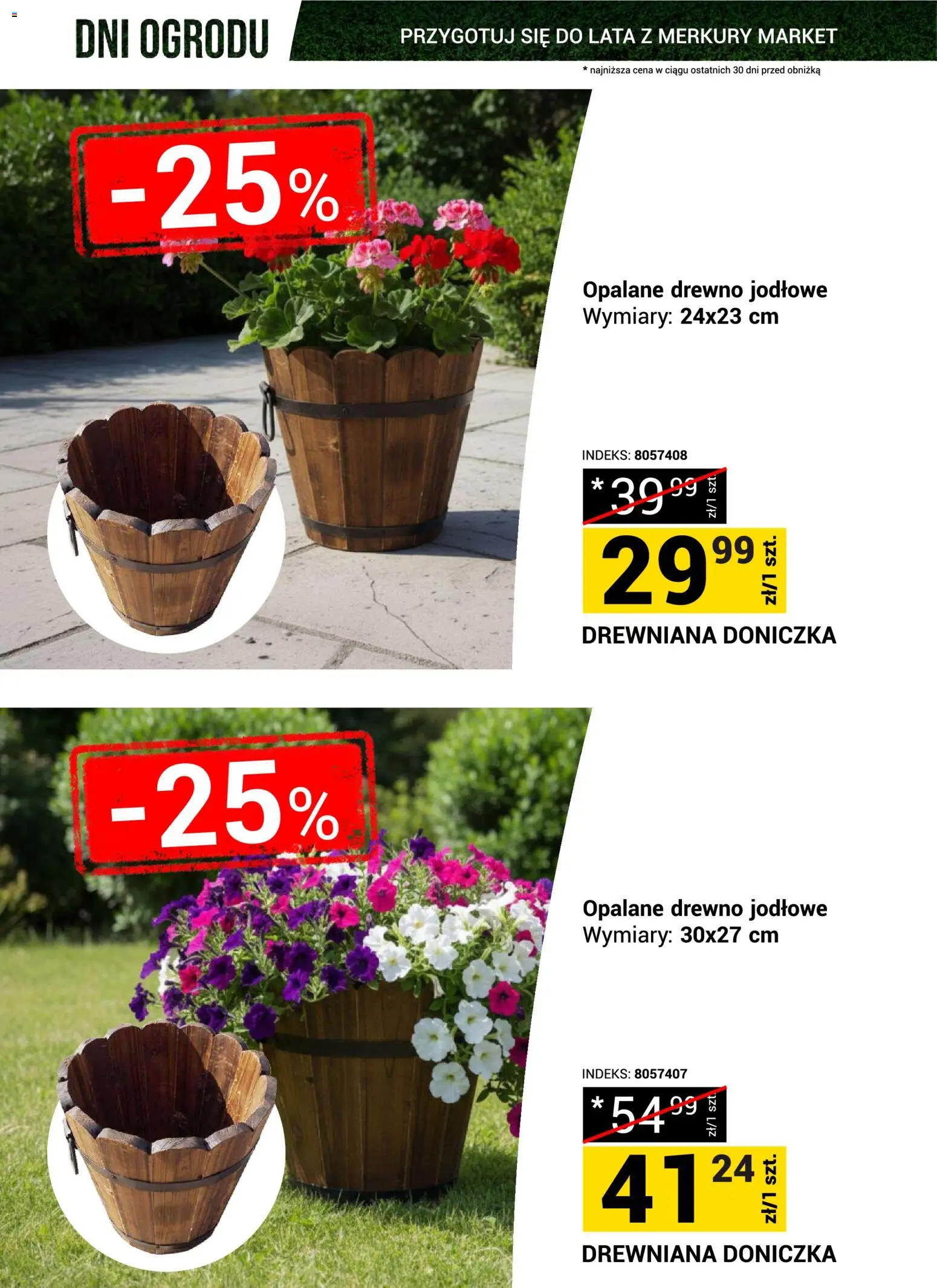 Merkury Market gazetka - Przygotuj się do lata od 23.05.2026 | Strona: 3 | Produkty: Doniczka
