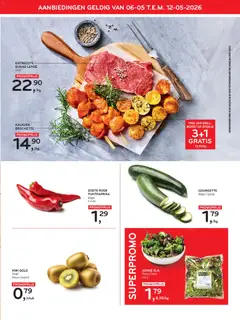 Alvo folder - Voorbeeld van een folder van Alvo, geldig van 06.05.2026 | Pagina: 3 | Producten: Worst, Sós kalács, Sla, Courgette
